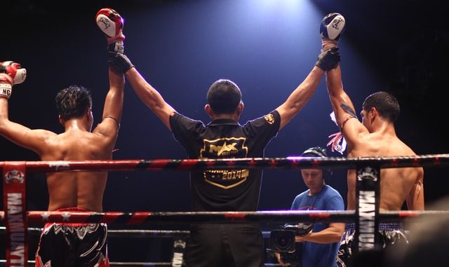 Primeira luta de muay thai
